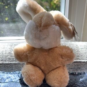 Gund Tan and White Stuffed Bunny
